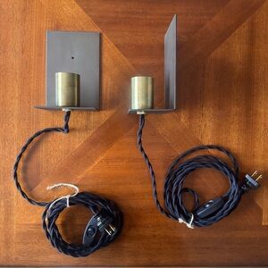 Schoolhouse Electric & Supply Co. Holmes Plug-In Wall Sconce (Pair of 2)